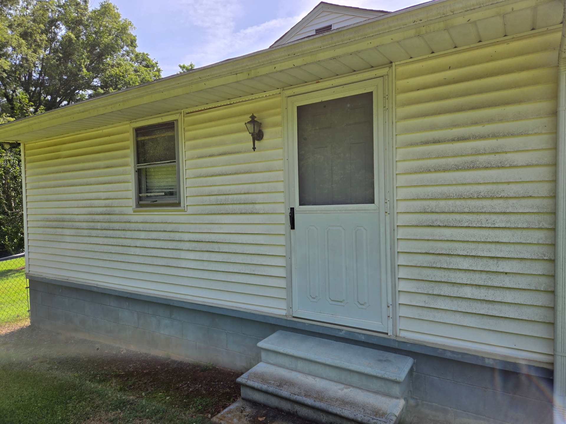 House Soft Wash — Before